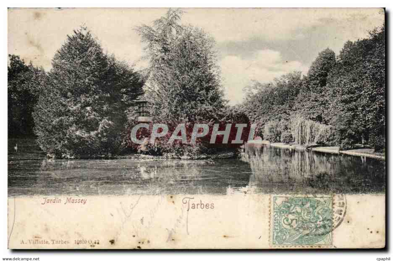 CPA Tarbes Jardin Massey
