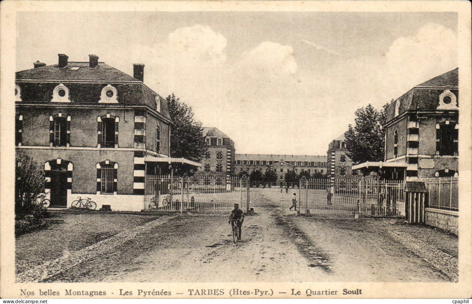 CPA Tarbes Le quartier Soult