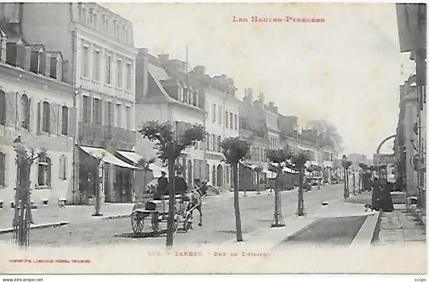 CPA Tarbes Rue de l'Orient