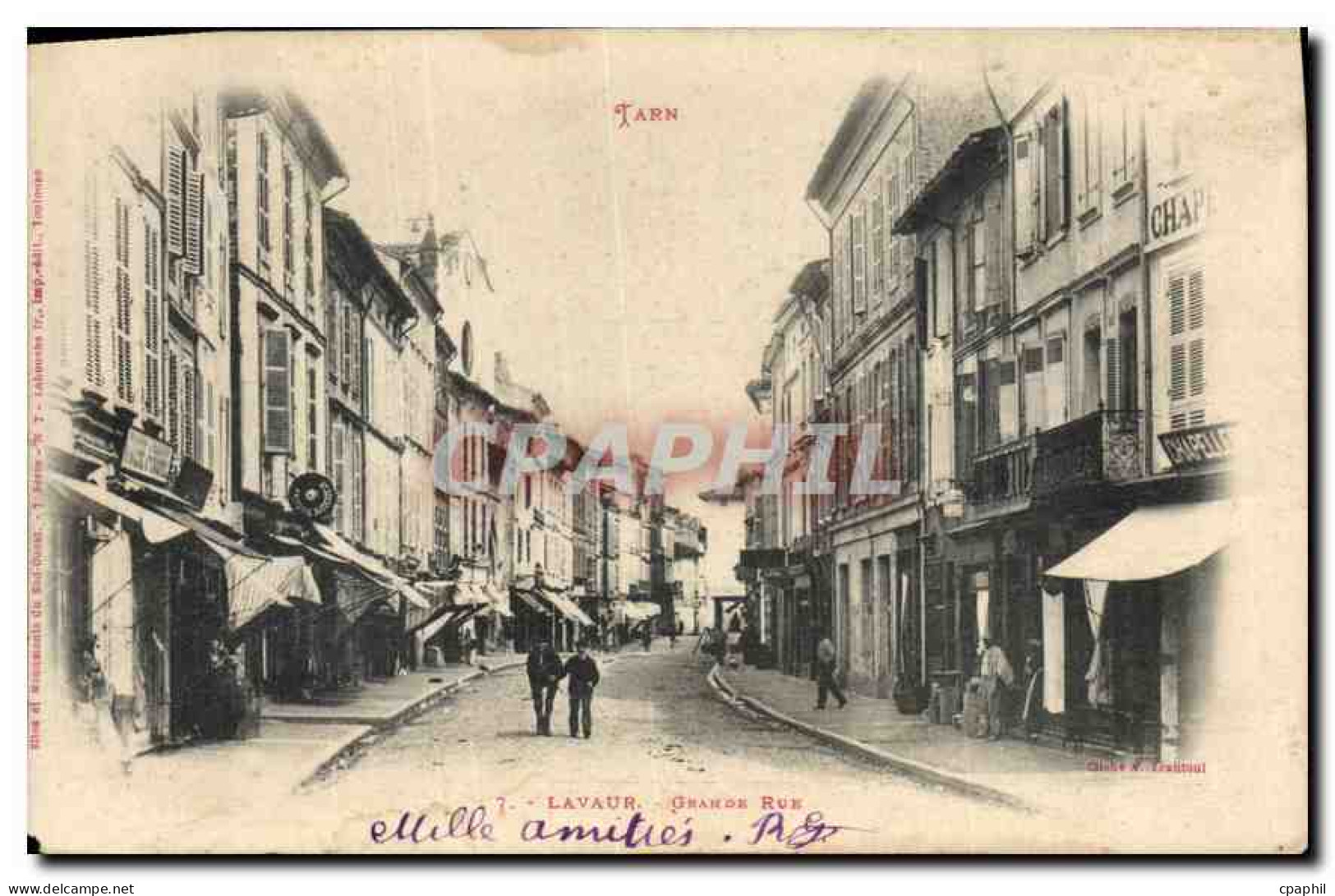 CPA Tarn Lavaur Grande Rue