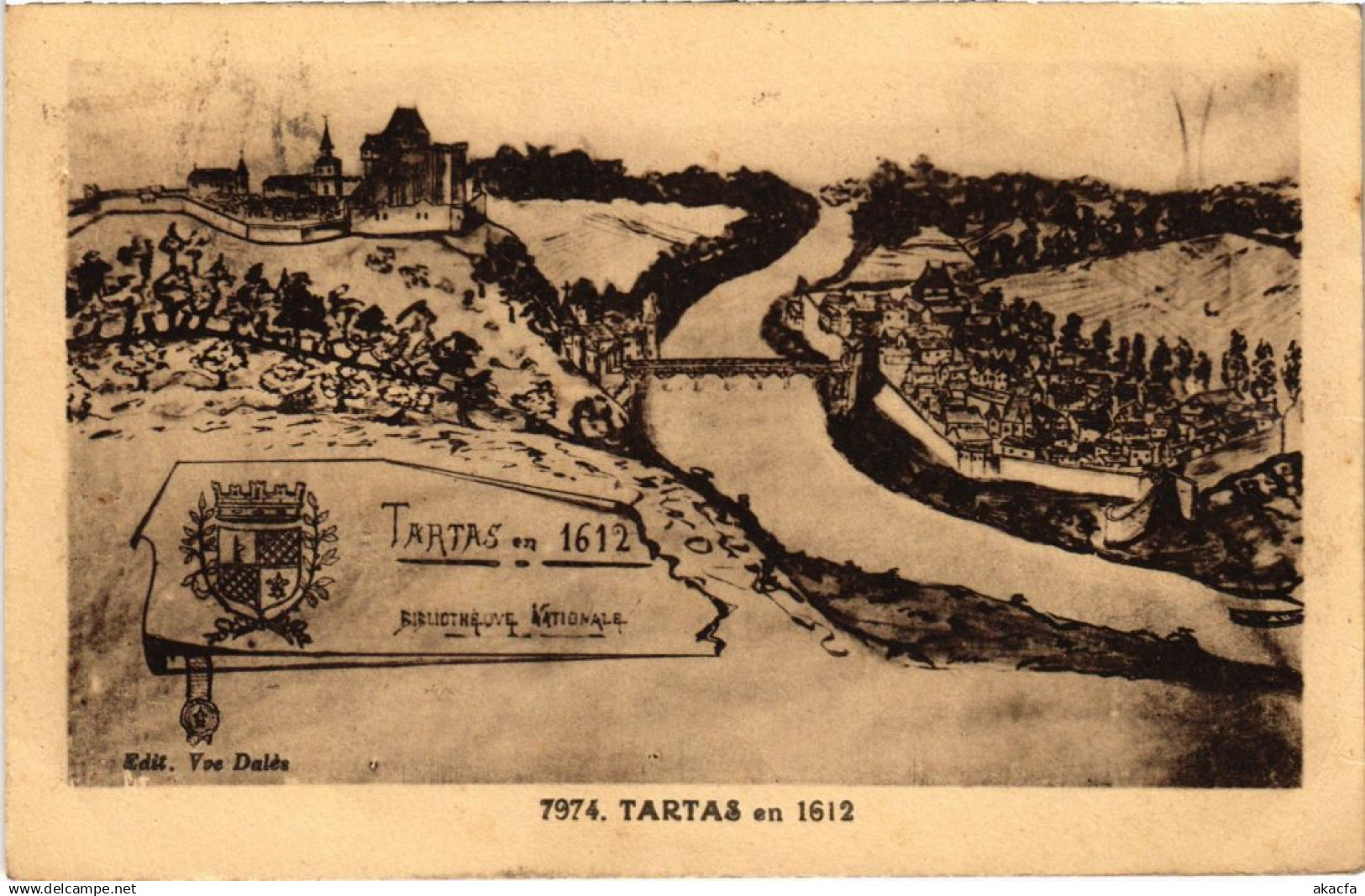 CPA Tartas En 1612 FRANCE (1280870)
