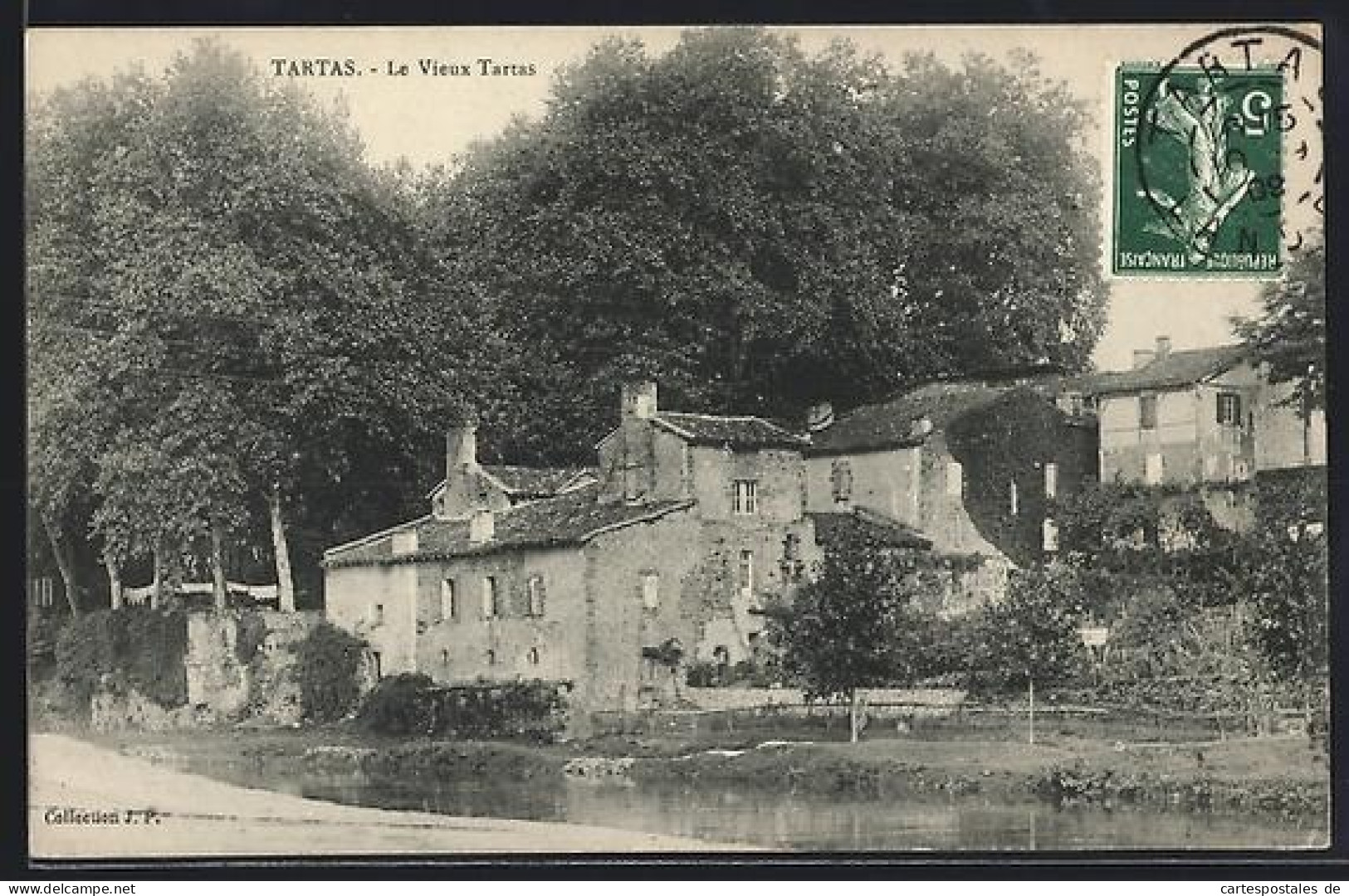 CPA Tartas, Le Vieux Tartas