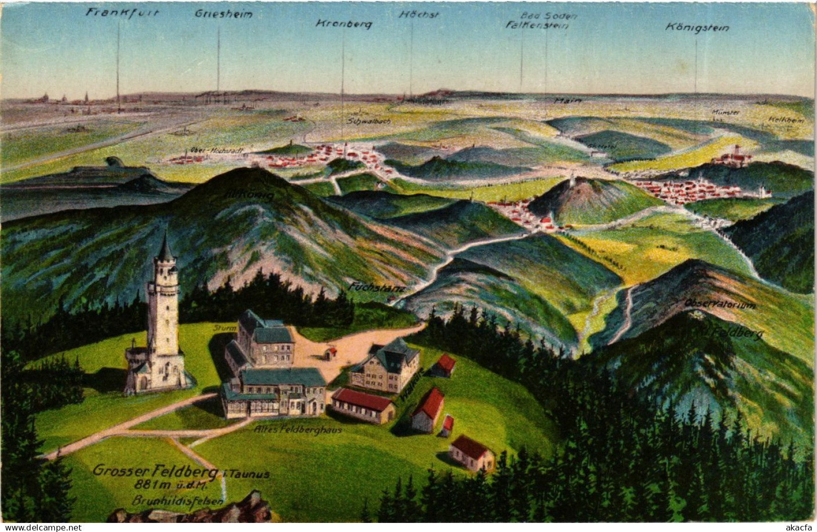 CPA Taunus GERMANY (931050)