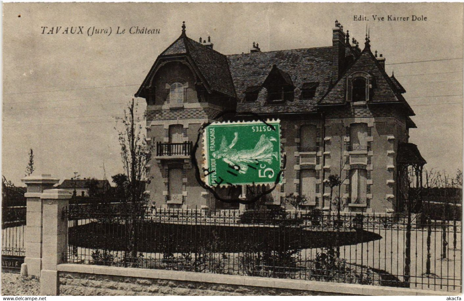 CPA TAVAUX Le Chateau (446456)