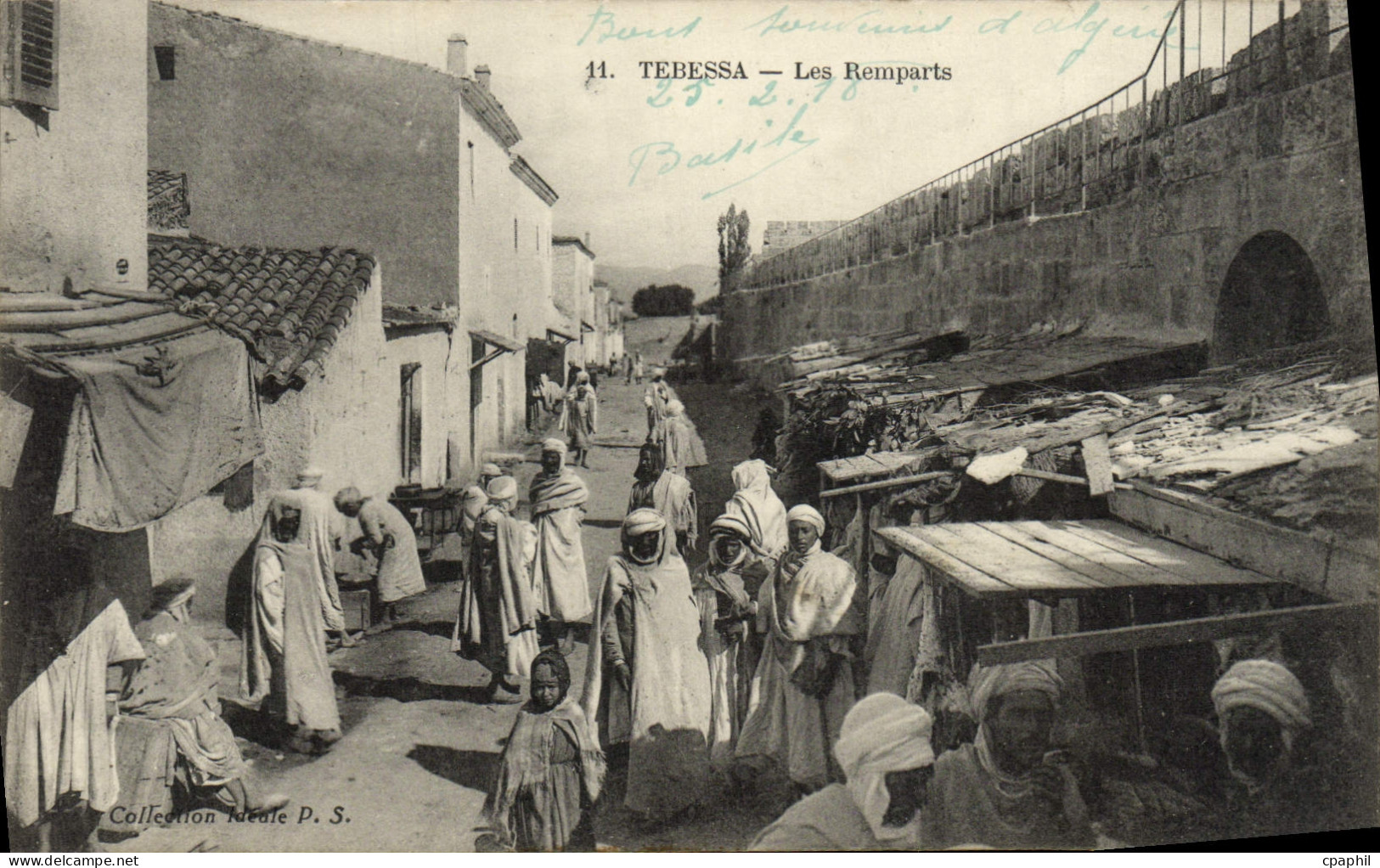 CPA Tebessa Les Remparts