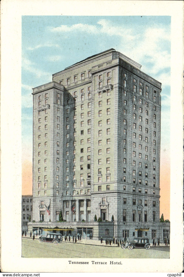 CPA Tennessee Terrace Hotel Aerplane view University of Tennessee