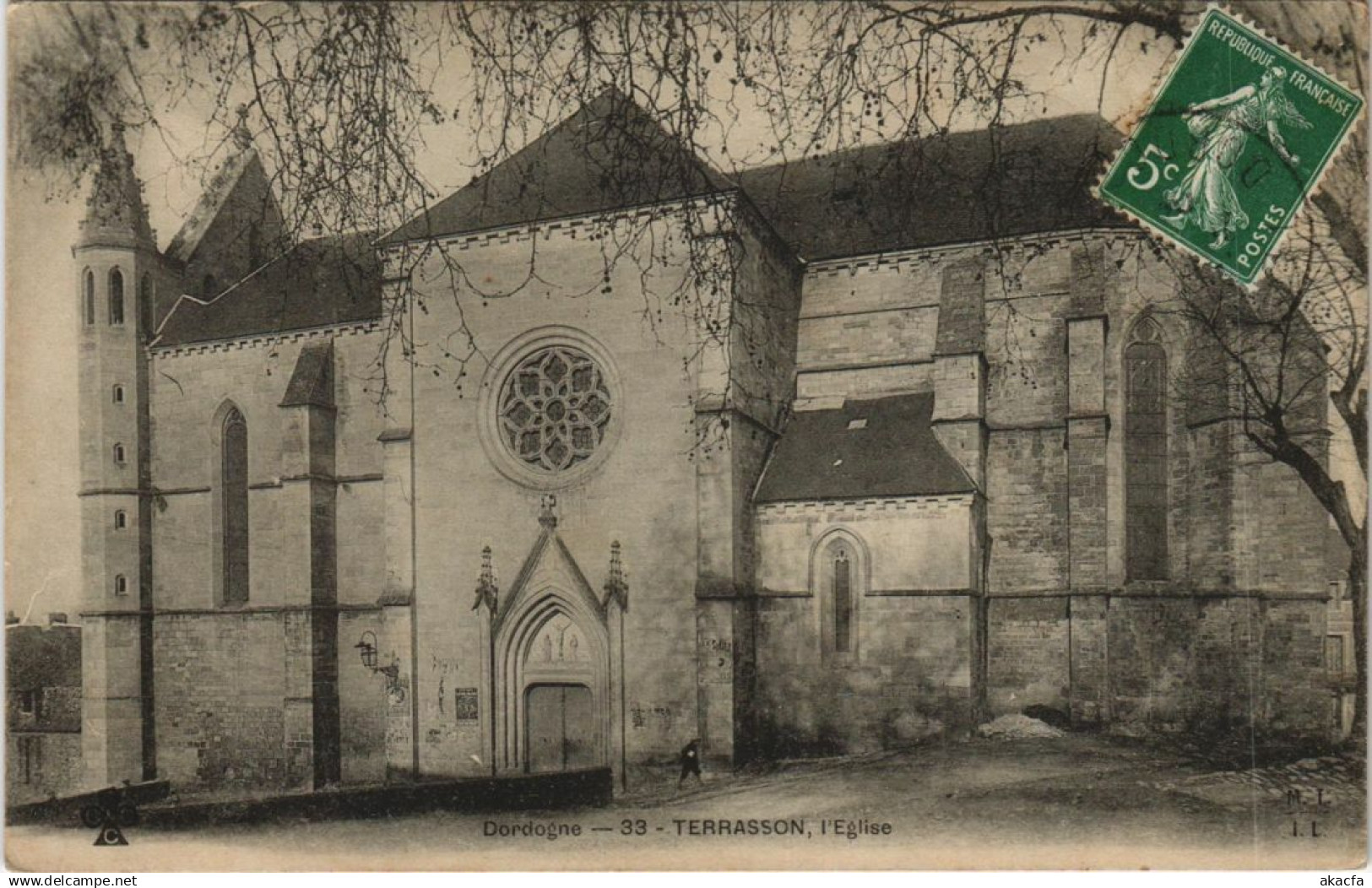 CPA Terrasson - L'Eglise (1081796)