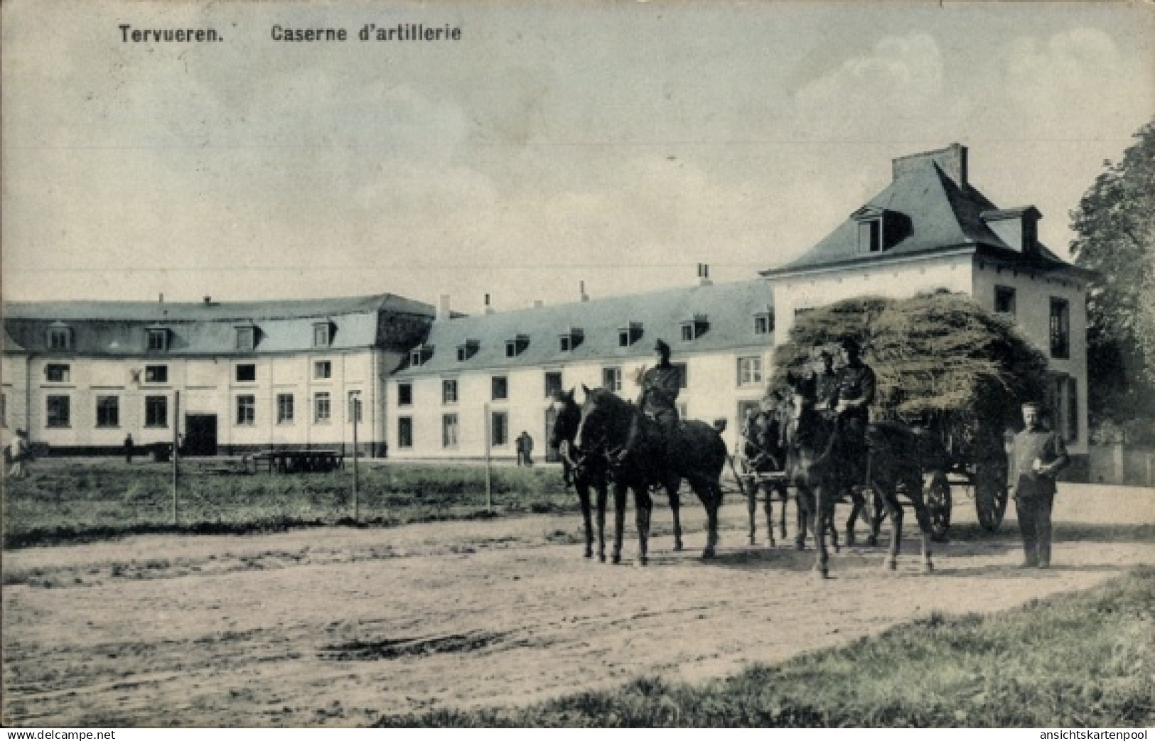 CPA Tervuren Tervueren Brabant Flamand Flandre, Caserne d'artillerie
