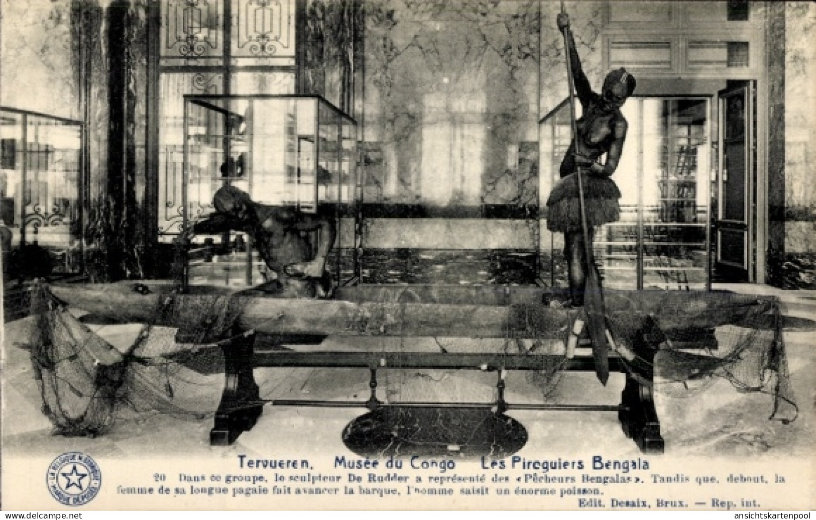 CPA Tervuren Tervueren Brabant Flamand Flandre, Musée du Congo, Pireguiers Bengala