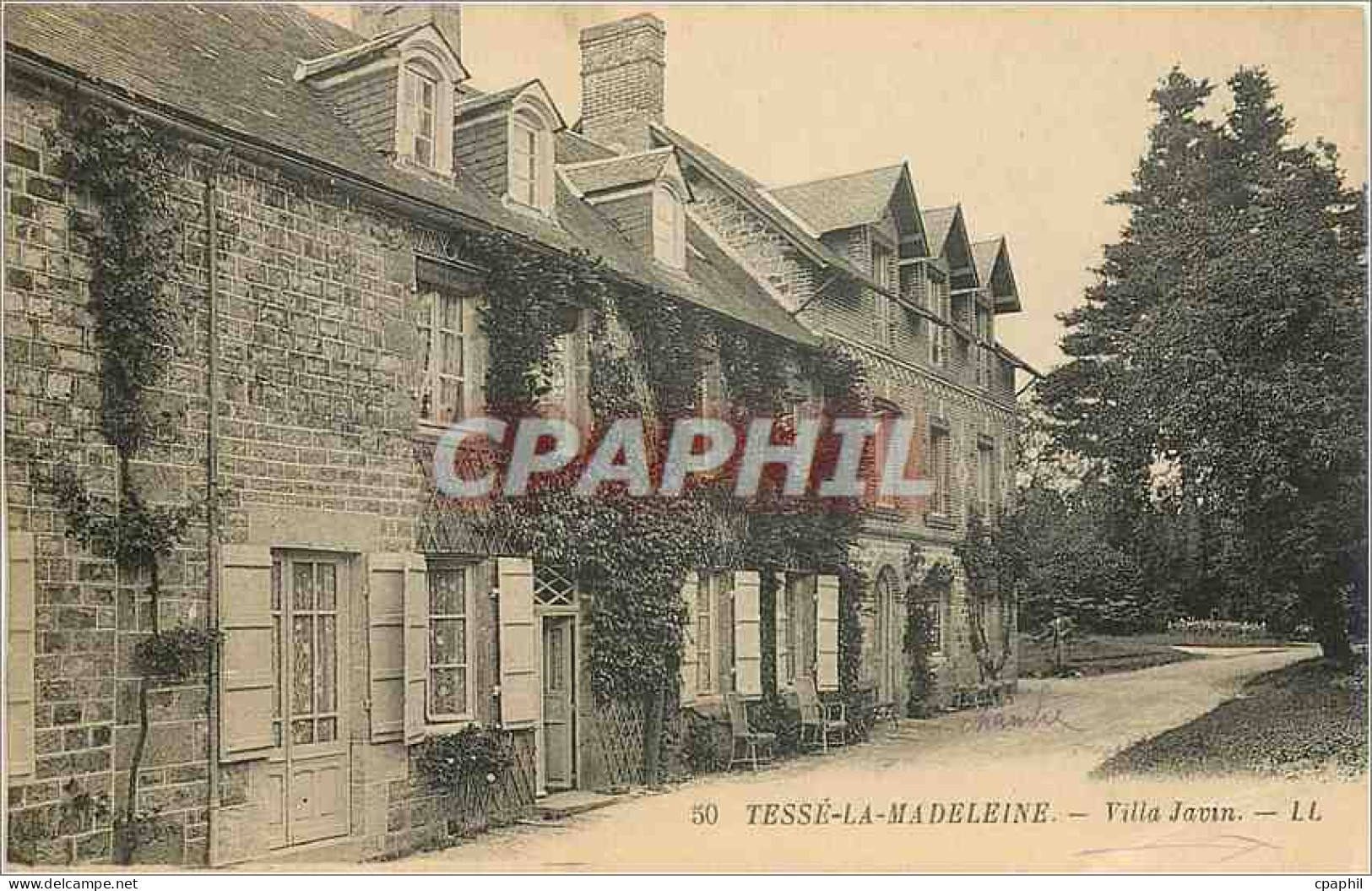 CPA Tesse la Madeleine Villa javin LL
