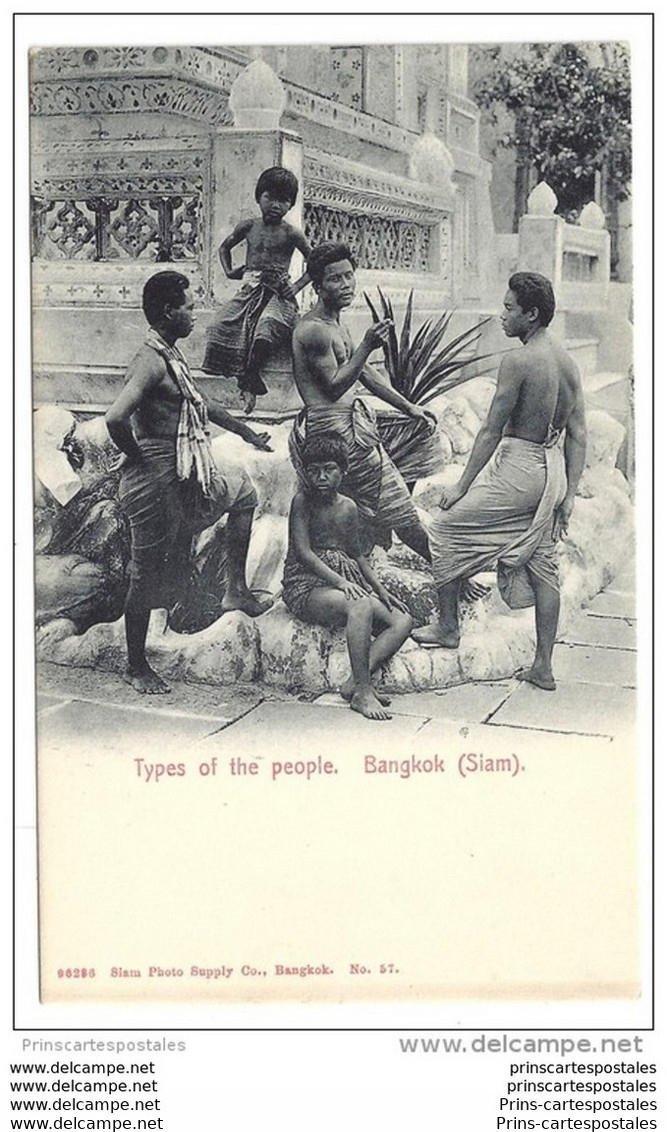 CPA Thailand Siam Types of the people Bangkok