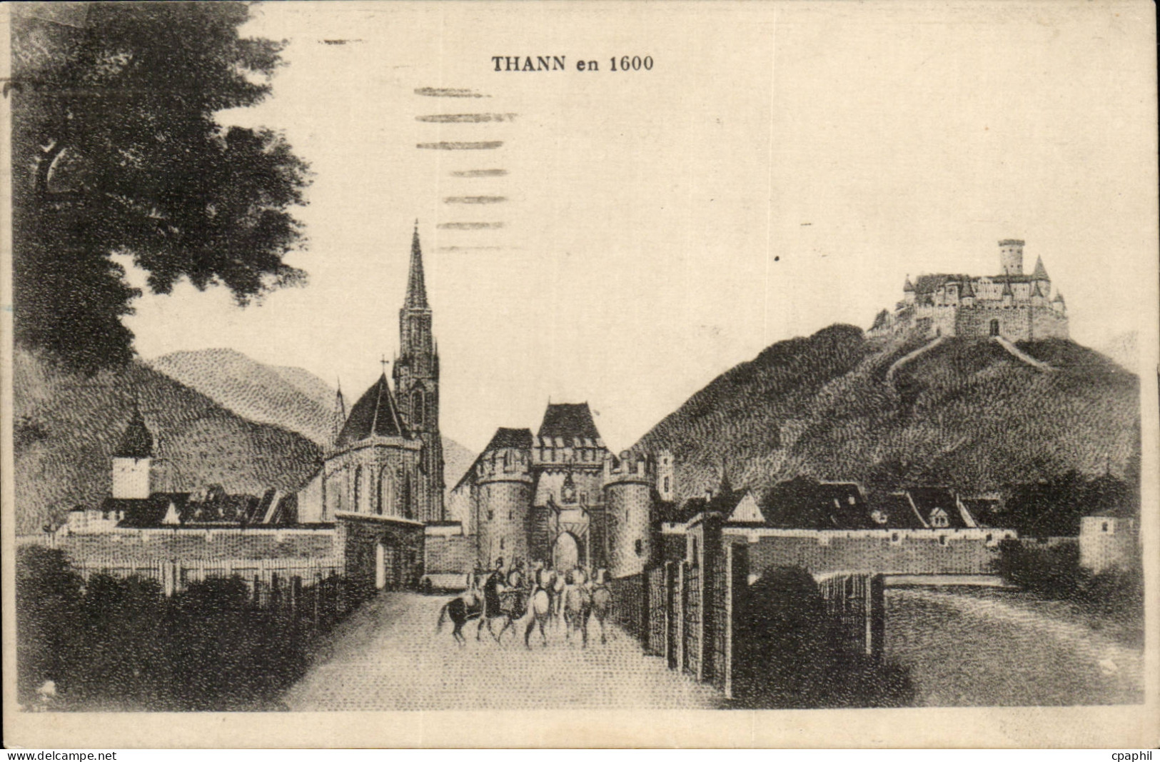 CPA Thann en 1600