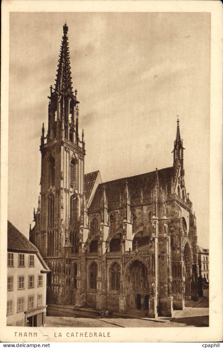 CPA Thann La Cathedrale