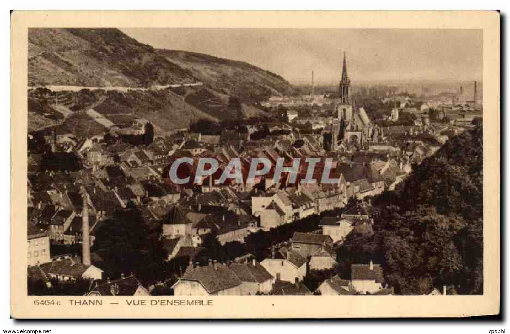 CPA Thann Vue D'Ensemble