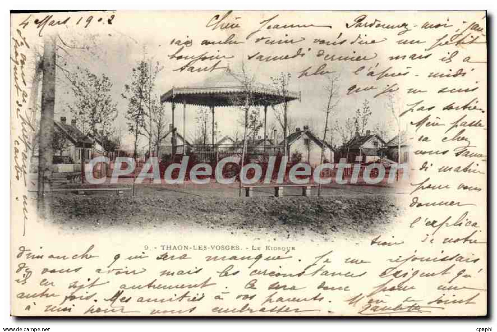 CPA Thaon Les Vosges le Kiosour