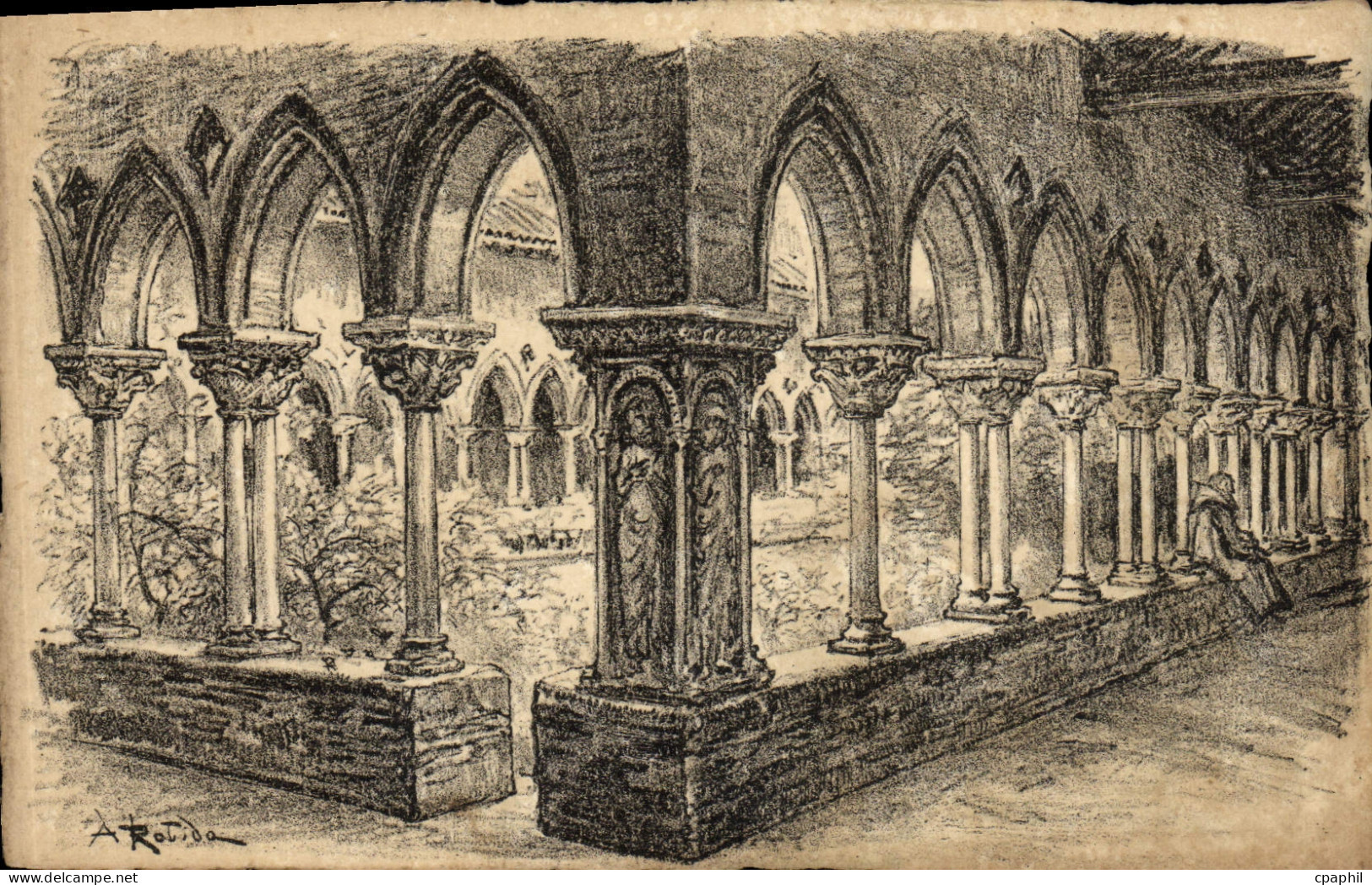 CPA The Cloister of Moissac