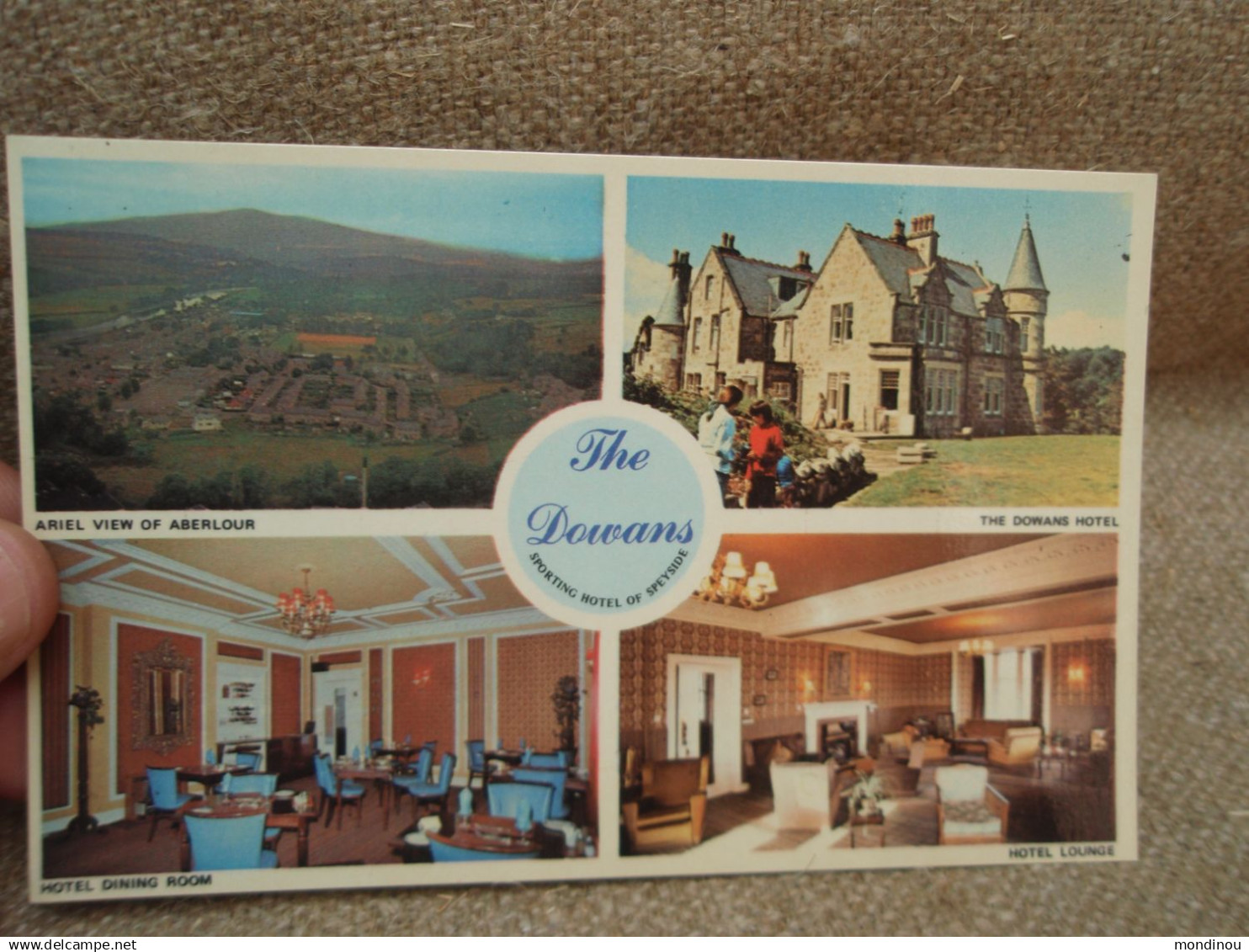 Cpa  the Dowans Hôtel Aberlour, Banffshire, belle carte, non écrite