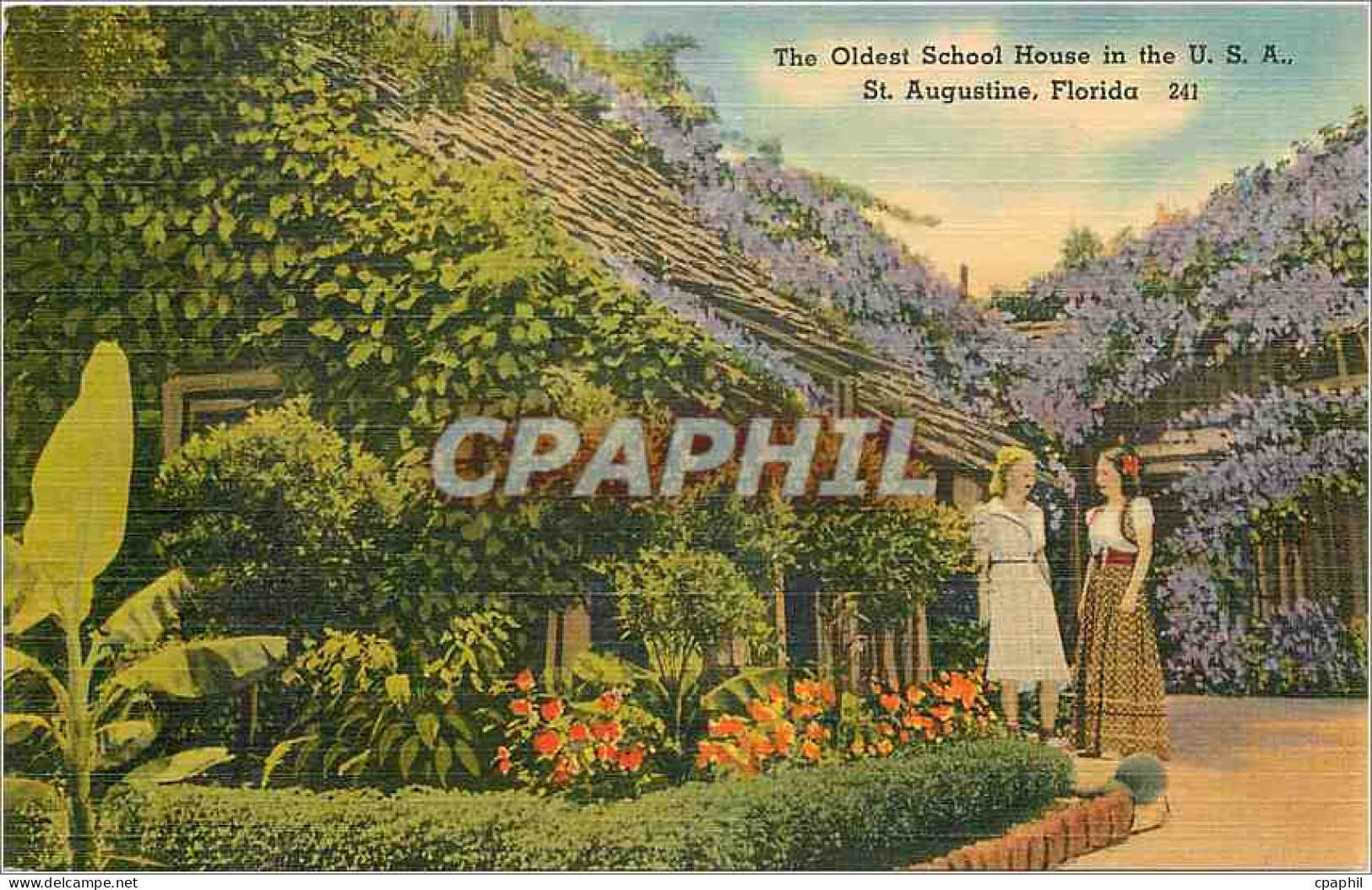 CPA The Oldest School House in the USA St Augustine Florida