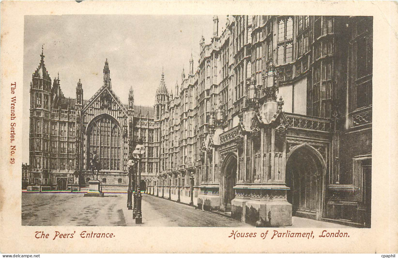 CPA The peer's Entrance-House of Parliament  London