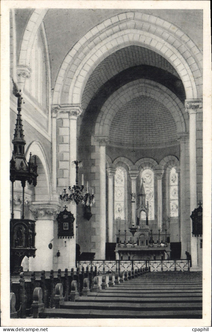 CPA Thenezay Interieur De I'Eglise