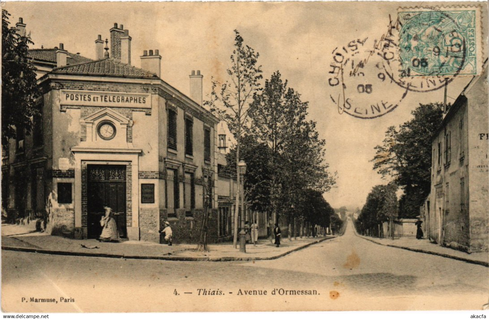 CPA Thiais Avenue d'Ormessan (1364171)