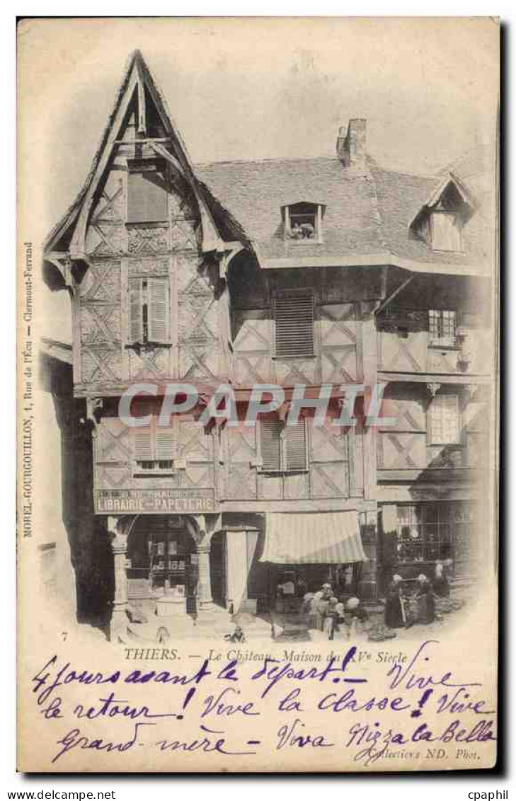 CPA Thiers La Chateau