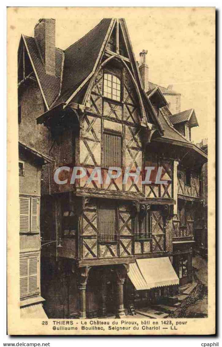 CPA Thiers Le Chateau du Piroux