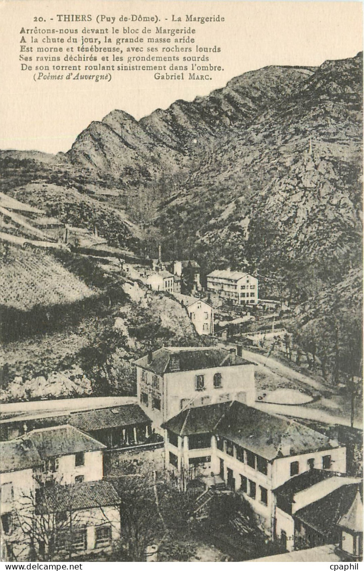 CPA Thiers Puy de Dome La Margeride