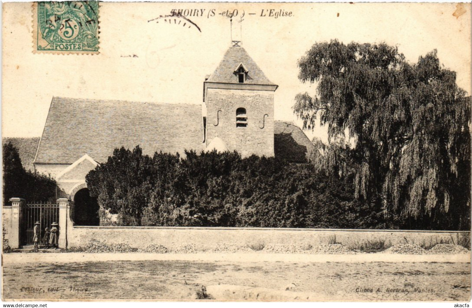 CPA THOIRY L'Eglise (1328768)
