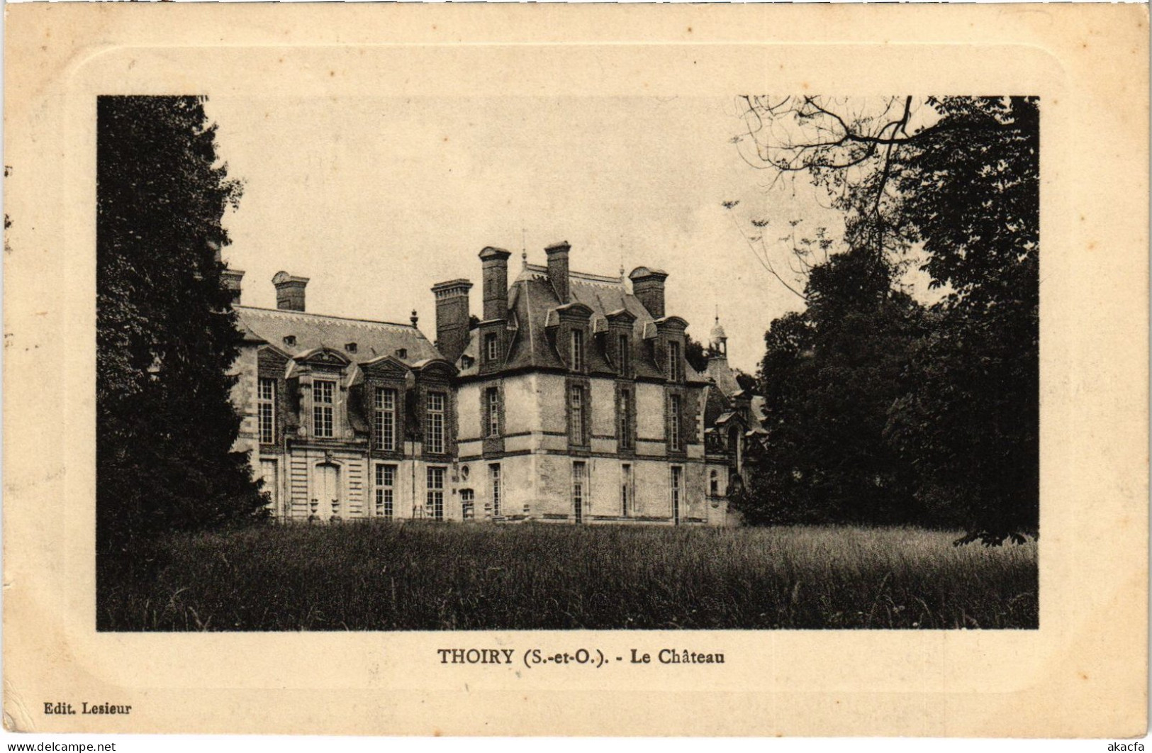 CPA Thoiry Le Chateau FRANCE (1379121)