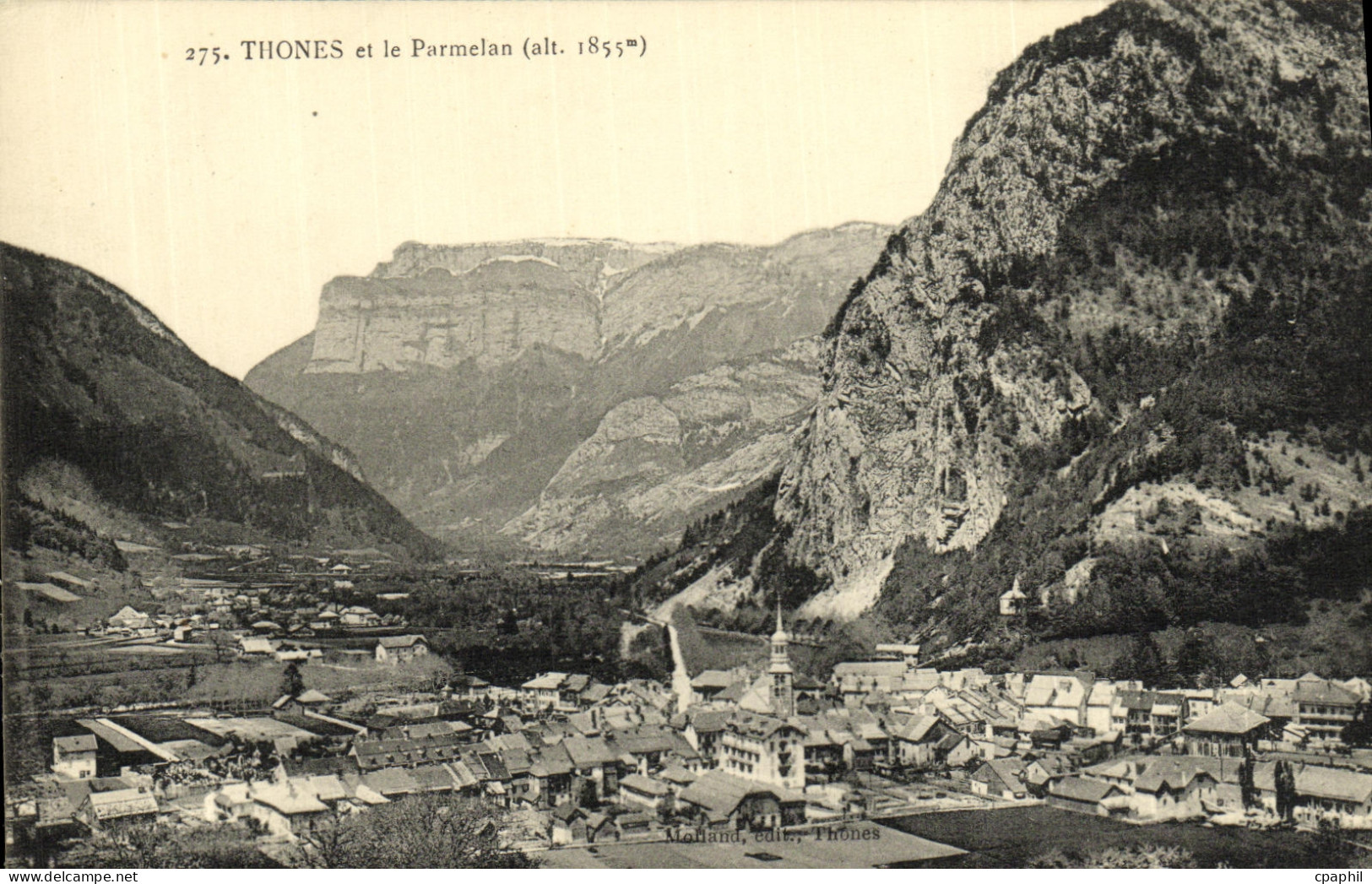 CPA Thones et le Parmelan