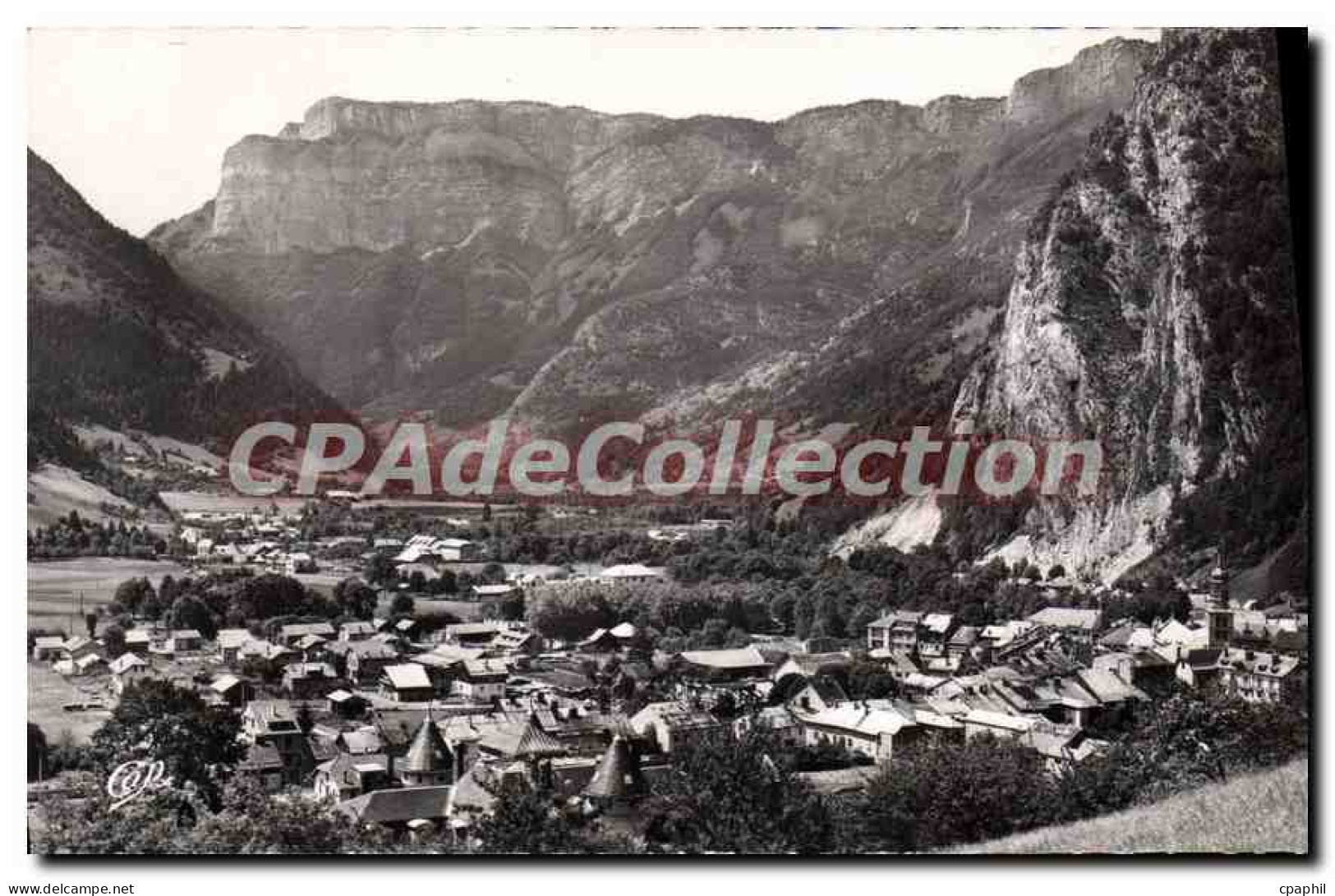 CPA Thones Vue Generale Et Le Parmelan