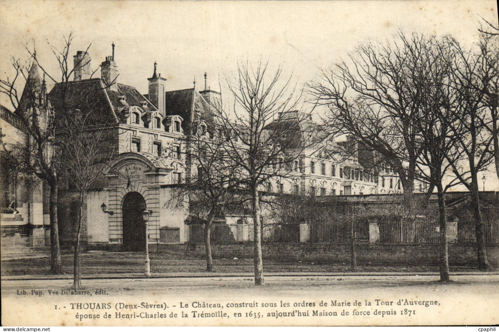 CPA Thouars Le Chateau