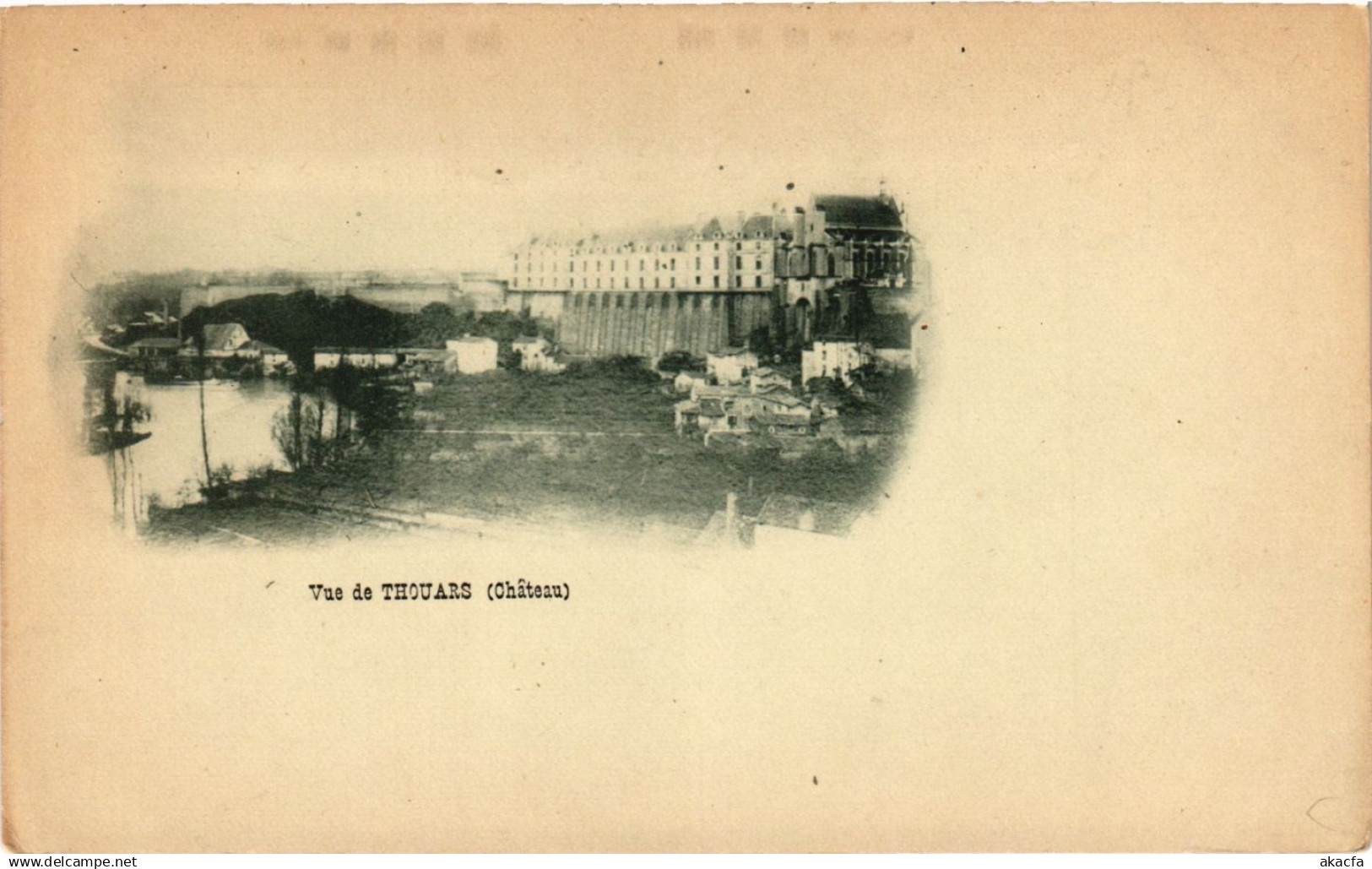 CPA THOUARS - Vue de THOUARS - Chateau (638955)