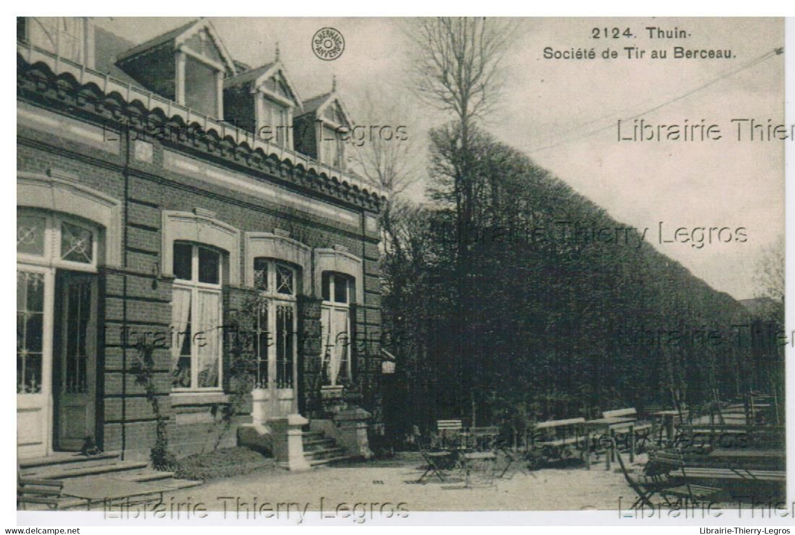 CPA Thuin  Société de Tir au Berceau    tir à l'arc