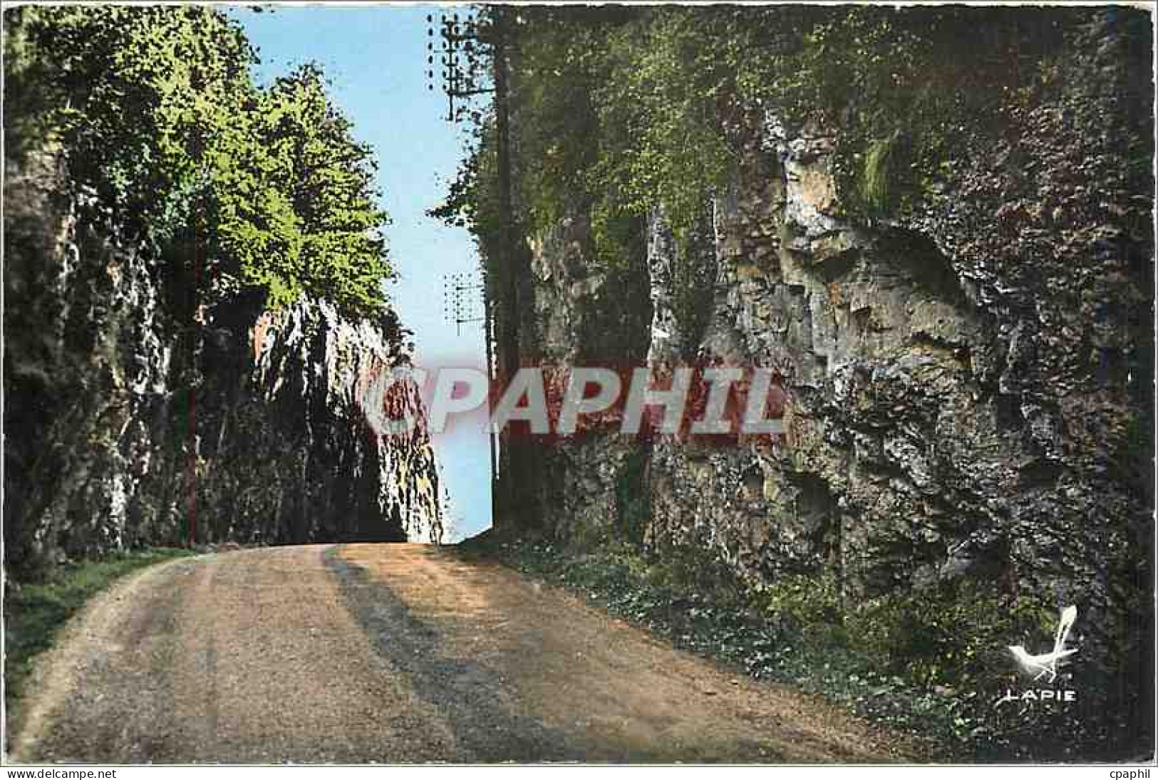 CPA Thury Harcourt Calvados La Tranchee du Hom