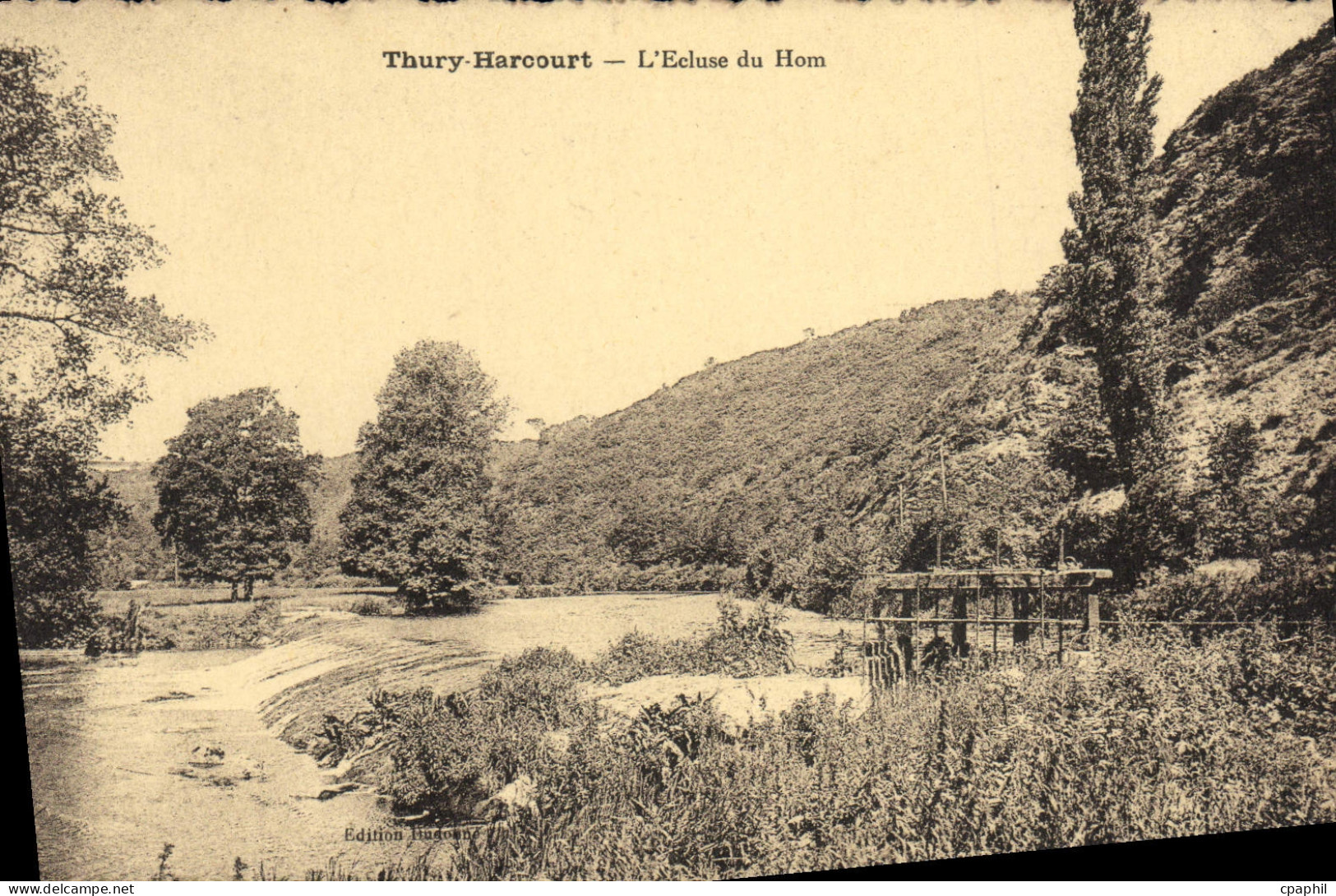 CPA Thury Harcourt L'Ecluse du Hom
