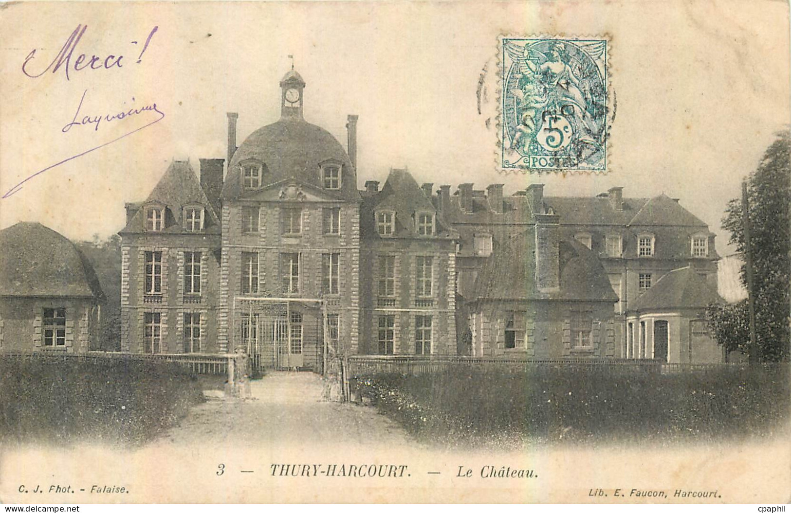 CPA Thury Harcourt Le Chateau