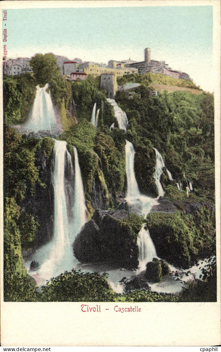 CPA Tivoli Cascatelle