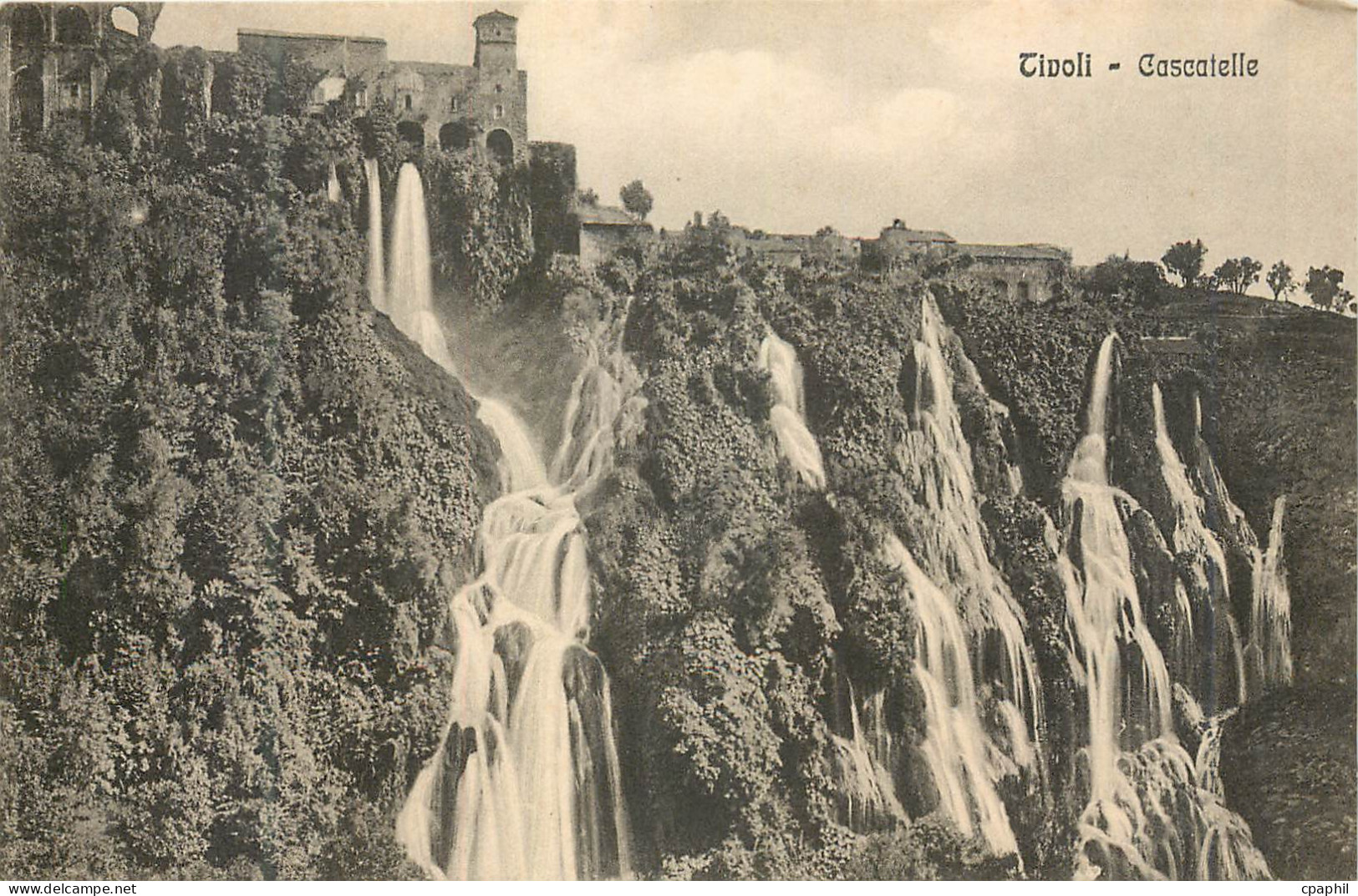CPA Tivoli Cascatelle