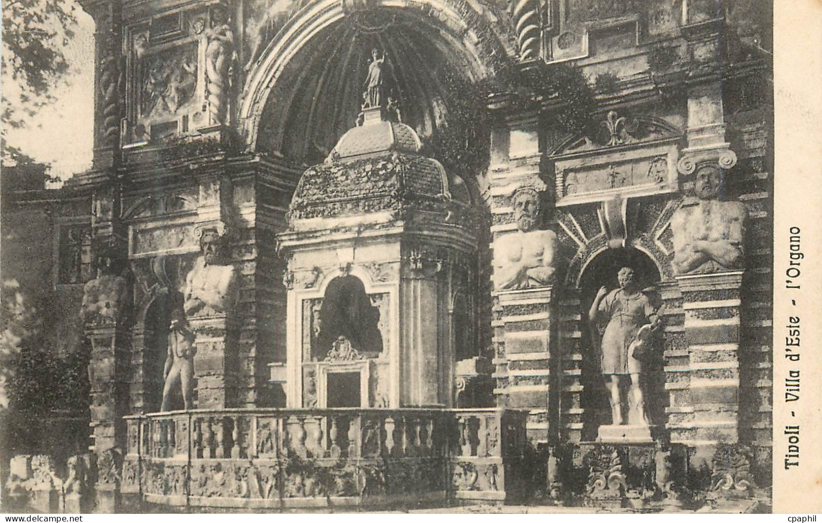 CPA Tivoli Villa d'Este  l'Organo
