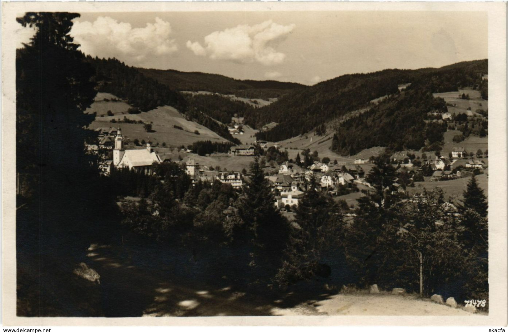 CPA Todtmoos - Todtmoos von Westen GERMANY (1030028)