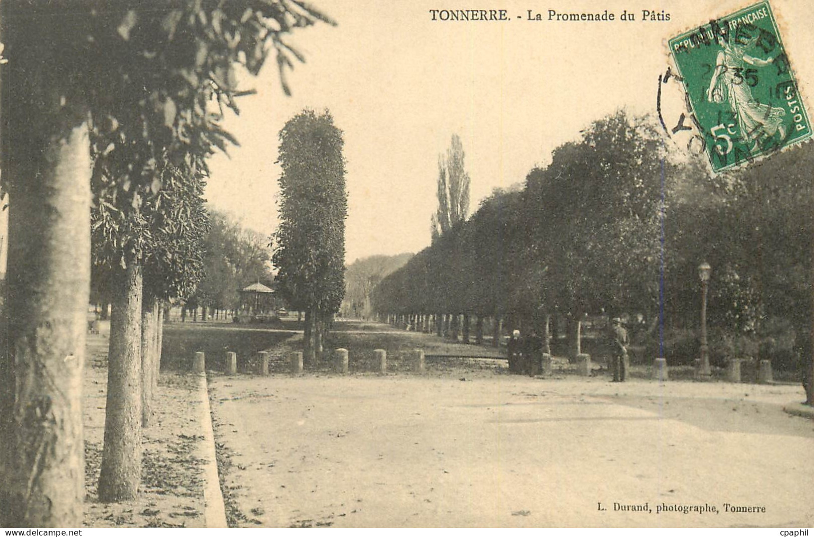 CPA Tonnerre La Promenade du Patis