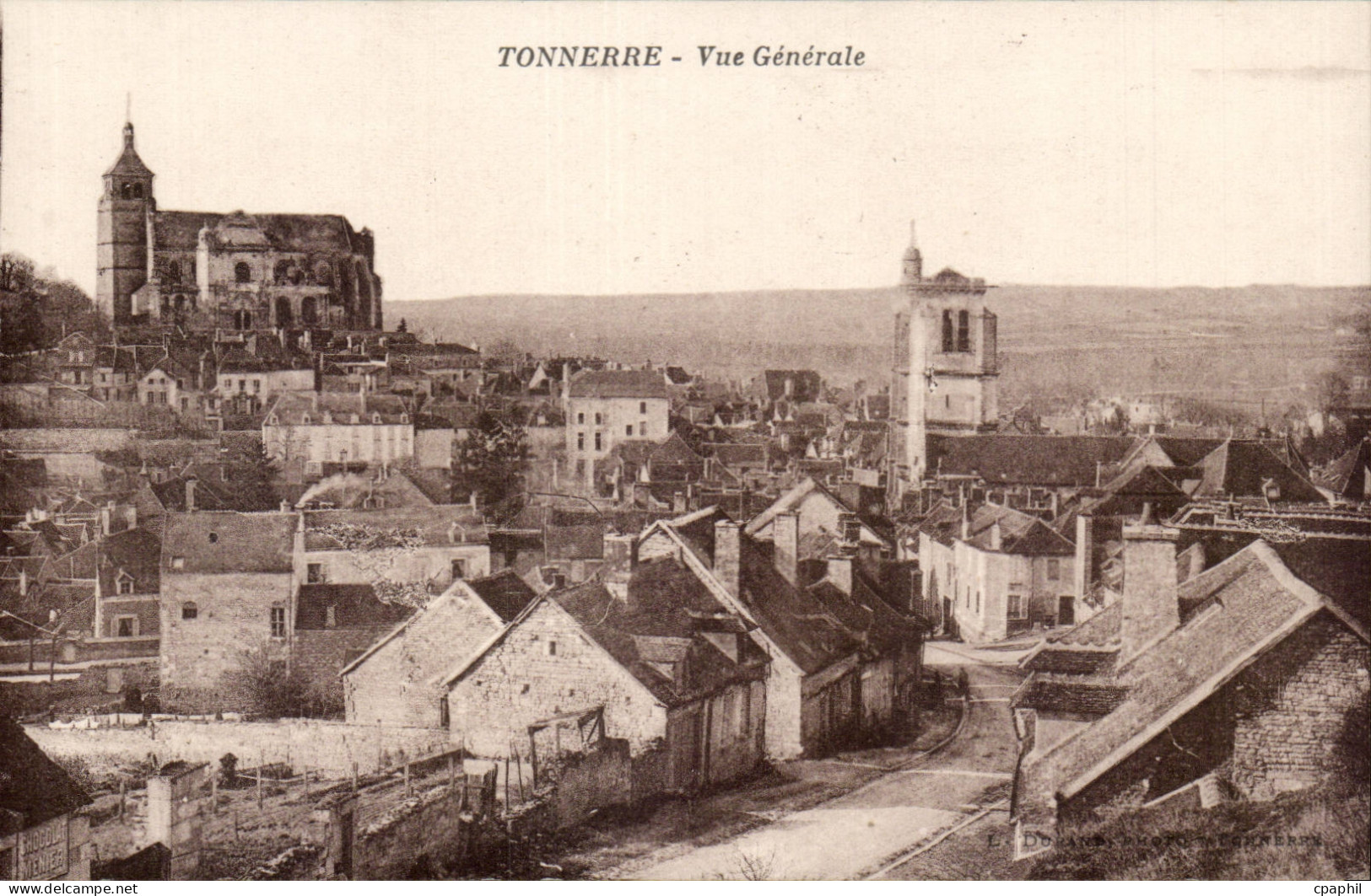 CPA Tonnerre Vue generale