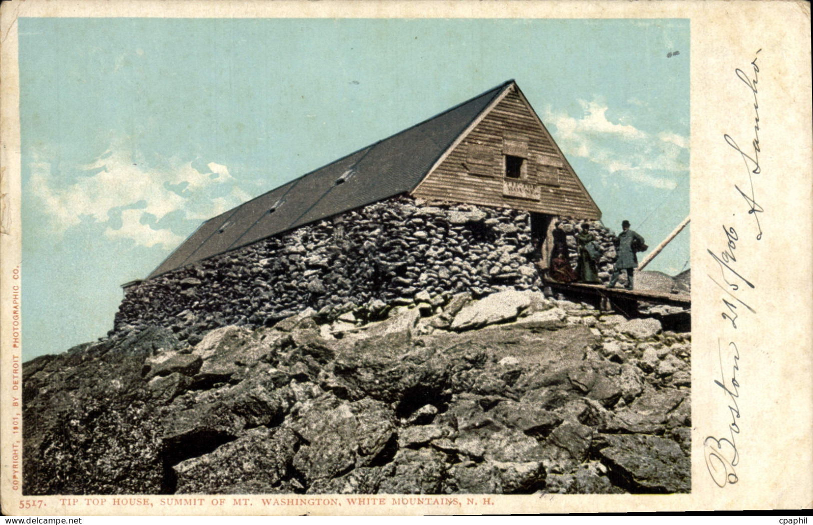CPA Top House Summit Of Mit Washington White Mountains