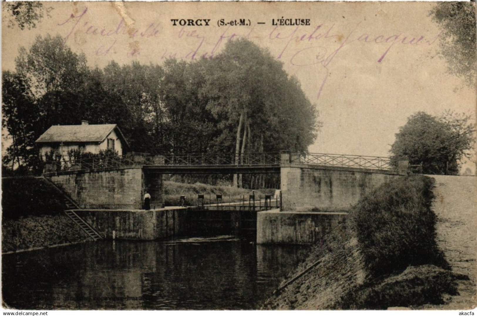 CPA TORCY L'Ecluse (1298756)