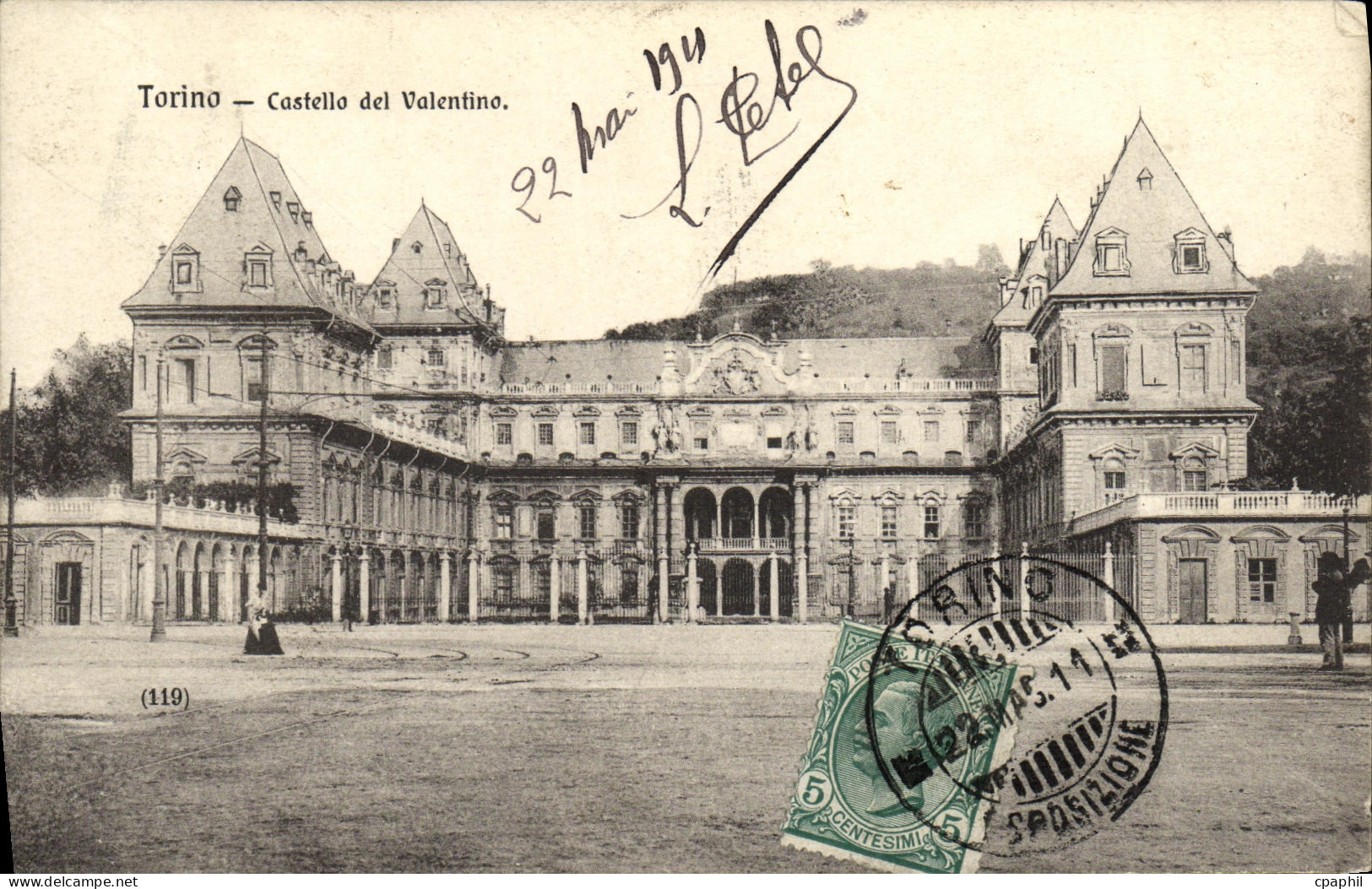 CPA Torino Castello del Valentino
