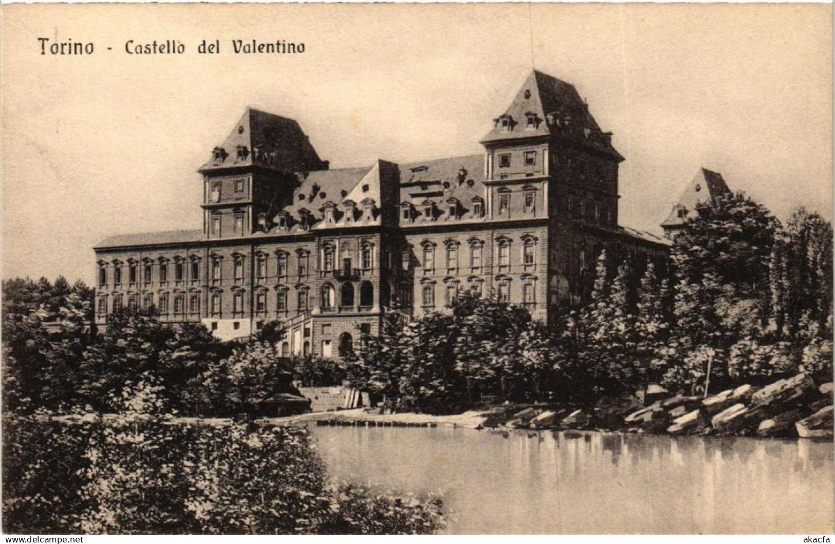 CPA TORINO Castello del Valentino ITALY (540281)