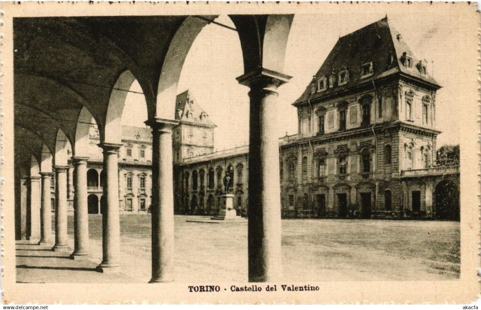 CPA TORINO Castello del Valentino ITALY (540285)