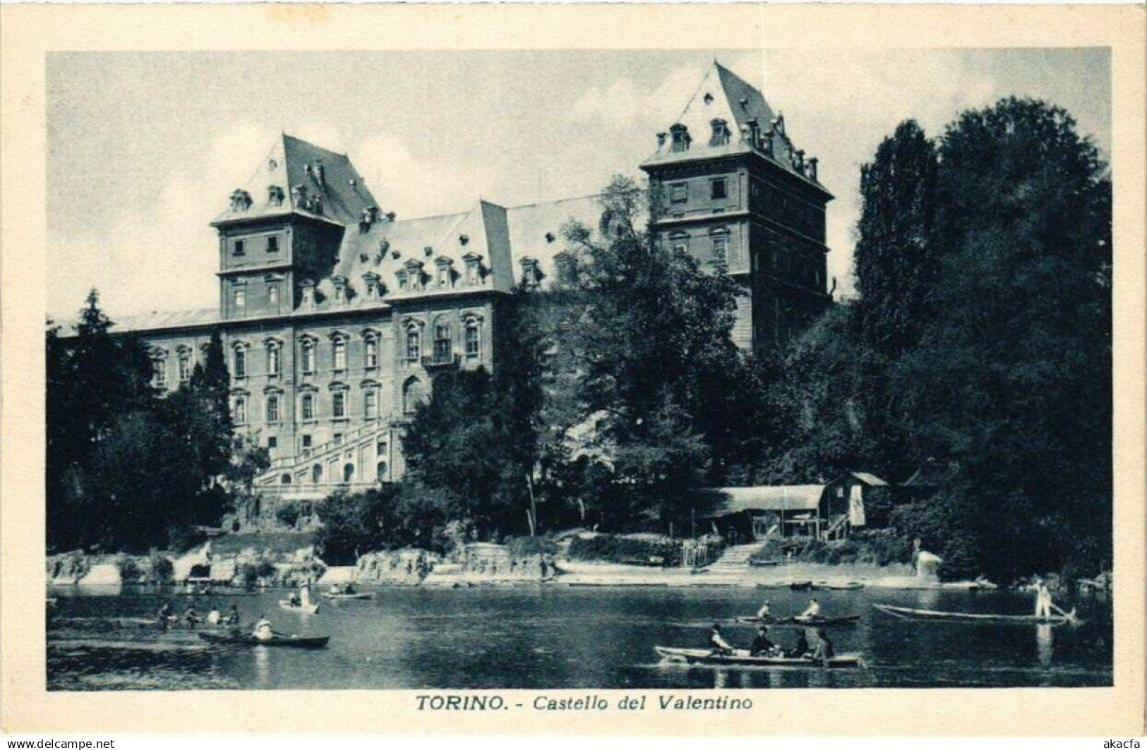 CPA TORINO Castello del Valentino ITALY (540321)